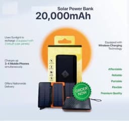 Solar power bank